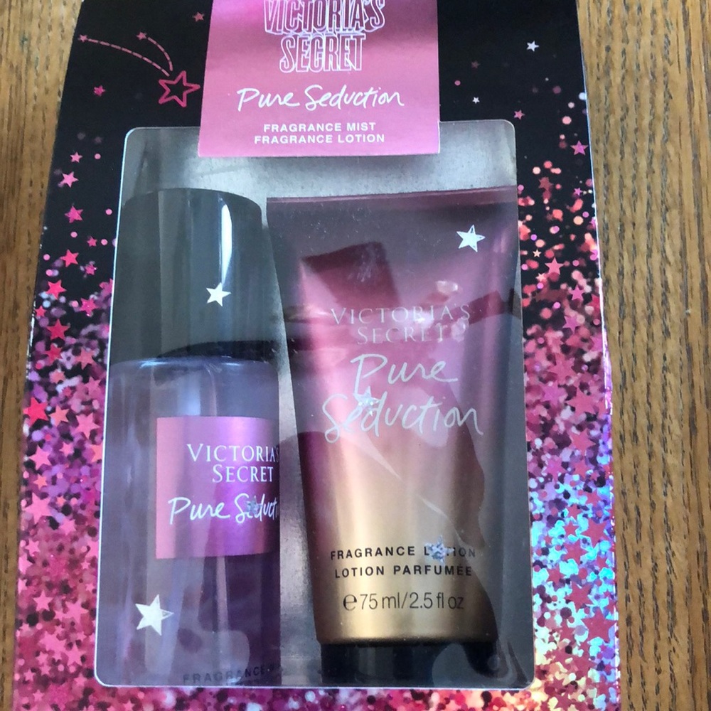 Victoria’s Secret pure seduction mist and lotion